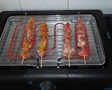 Foto del paso 3 de la receta: Pinchos de pavo a la parrilla