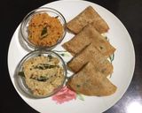 A picture of step 6 of Oats Dosa.