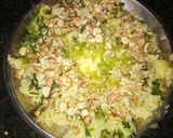 A picture of step 2 of Falhari dosa.