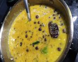 A picture of step 5 of Kala chana besan curry.