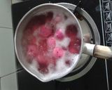 Foto langkah ke 5 dari resep Kue Klepon Buah Naga #PR_VivaTalkLife.