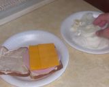 A picture of step 13 of My second green bean cut casserole onion garlic sandwich.