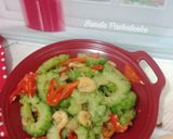 Foto langkah ke 4 dari resep Paria Udang Bumbu Tauco.
