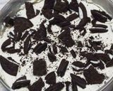 A picture of step 10 of No-Bake Oreo Cheesecake.