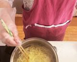 A picture of step 3 of Homemade Shio Ramen with Savory Broth.