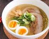 A picture of step 4 of Homemade Shio Ramen with Savory Broth.
