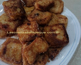 Foto del paso 2 de la receta: Leche frita con leche de almendras y reducción de Oporto