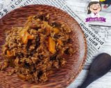 Foto langkah ke 8 dari resep Vegan Pumpkin Rice alaMetut 👩‍🍳.