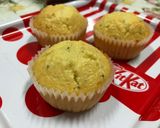 รูปขั้นตอนการทำที่ 5 ของ Kiwi Yogurt Muffins (ใช้แป้งมัฟฟินสำเร็จรูป) เฮงเฮงเฮง