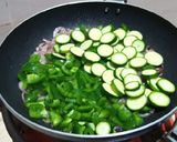 A picture of step 2 of #vegetablechallenge stir fried veggies.