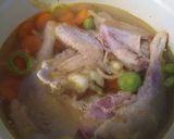 Une image de l'étape 2 de Poule au riz.