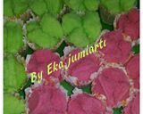 Foto langkah ke 4 dari resep Apem kukus tepung beras merekah.