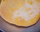 A picture of step 8 of Sarson Ka Saag with Makki Ki Roti.