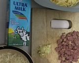 Foto langkah ke 1 dari resep Fettucine Carbonara Merdeka.