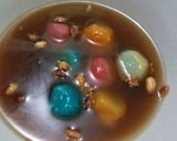 Foto langkah ke 4 dari resep Wedang Ronde Pelangi.