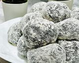 Foto langkah ke 7 dari resep 410. Mochi Tepung Ketan Hitam (masak teflon).