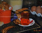 عکس مرحله 7 از دستور نان سوخاری عسلی