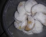 Foto langkah ke 3 dari resep Putri salju teflon, tanpa telur, tanpa gula, tanpa mixer.