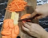 A picture of step 1 of Instant Carrot Achar.