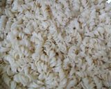 A picture of step 4 of Masala pasta.