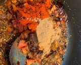 A picture of step 2 of Mutton Biryani.