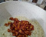 عکس مرحله 4 از دستور ماکارانی با گوشت چرخ کرده و سیب زمینی🍝🥩🥔