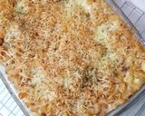 Foto langkah ke 6 dari resep Macaroni Schotel Lapis Kentang.