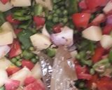A picture of step 3 of Vegetable Pulao.