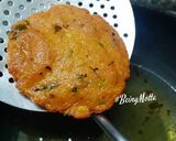 A picture of step 4 of Rajgira Masala Puri.