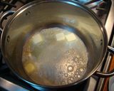 A picture of step 2 of Leek and clam corn chowder.