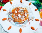 A picture of step 6 of Delicious healthy tasty persimmon and pears dry fruits halva.