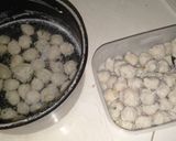 Foto langkah ke 5 dari resep Bakso ayam wortel kenyal anti gagal🍡.