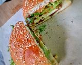 A picture of step 5 of Spicy Paneer Burger#burger#recipemarathon.