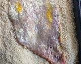 Foto del paso 4 de la receta: Milanesa de Carne con Jamón, Queso y Morrón