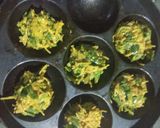 A picture of step 3 of Spinach Seviyan Appe.
