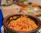 Foto del passaggio 2 della ricetta Parippu - Riso basmati e lenticchie al cocco