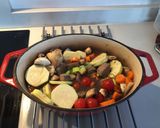 A picture of step 3 of Casserole with dumplings.