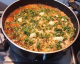 A picture of step 12 of Rajma Biryani.