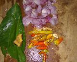 Foto langkah ke 3 dari resep Oseng sawi putih tahu kuning.