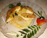 A picture of step 1 of সুজির স্যান্ডউইচ (recipe in Bengali).