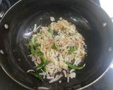 A picture of step 2 of Lauki coconut masala.