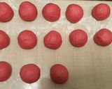Foto langkah ke 4 dari resep Donat Ubi Red Velvet (Aneka Topping) 🍫🍩🧀.