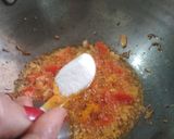 A picture of step 3 of Aloo gobhi.