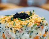 Foto del paso 1 de la receta Ensaladilla rusa con pescados ahumados