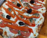 Foto del paso 5 de la receta: Pizza con base de zanahorias (sin harina)