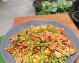 Foto langkah ke 5 dari resep Tumis Sayur Sosis.