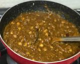 A picture of step 7 of Chana Masala Punjabi Style.