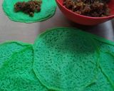 Foto langkah ke 4 dari resep Dadar Gulung Isi Unti Kelapa Cantik & Maknyuss...