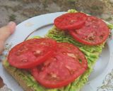 Фото кроку 3 до Пп бутики:🍞+🥑+🍅=😋.