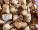 Foto langkah ke 5 dari resep Bread Popcorn Caramel Air Fryer (pinggiran roti tawar).